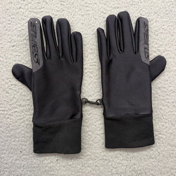 Seirus Innovation Other - Seirus Men XL Black Leather All Weather Waterproof Windproof Fleece Lined Gloves